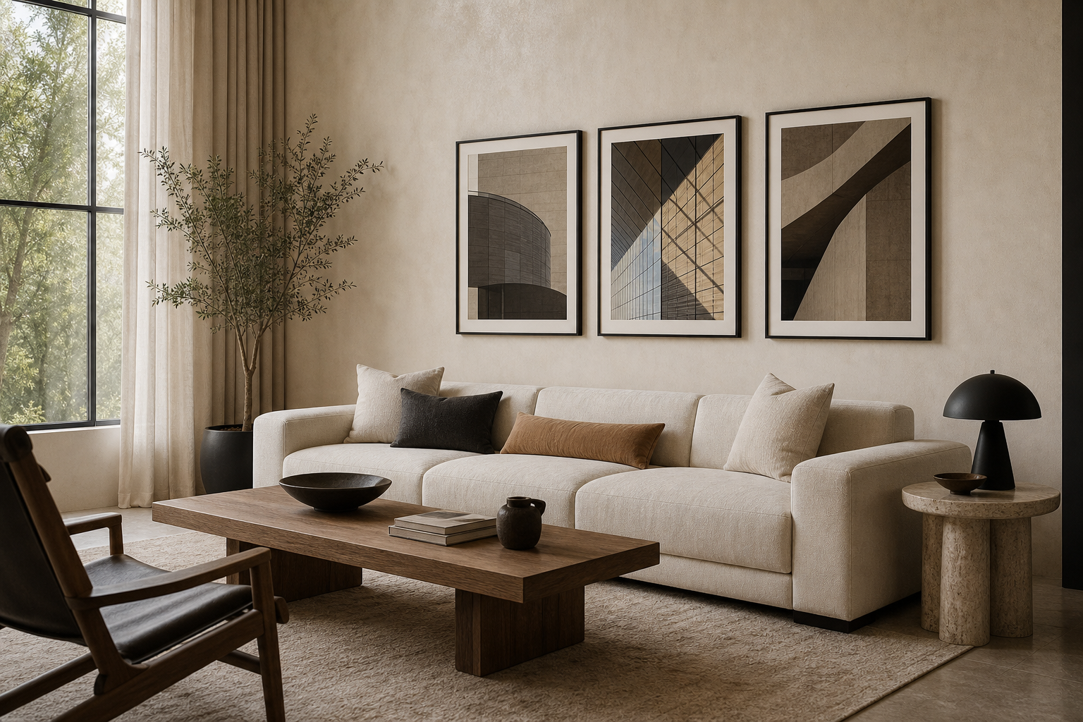 Architecture for the Living Room: Building a Calm, Stylish Wall