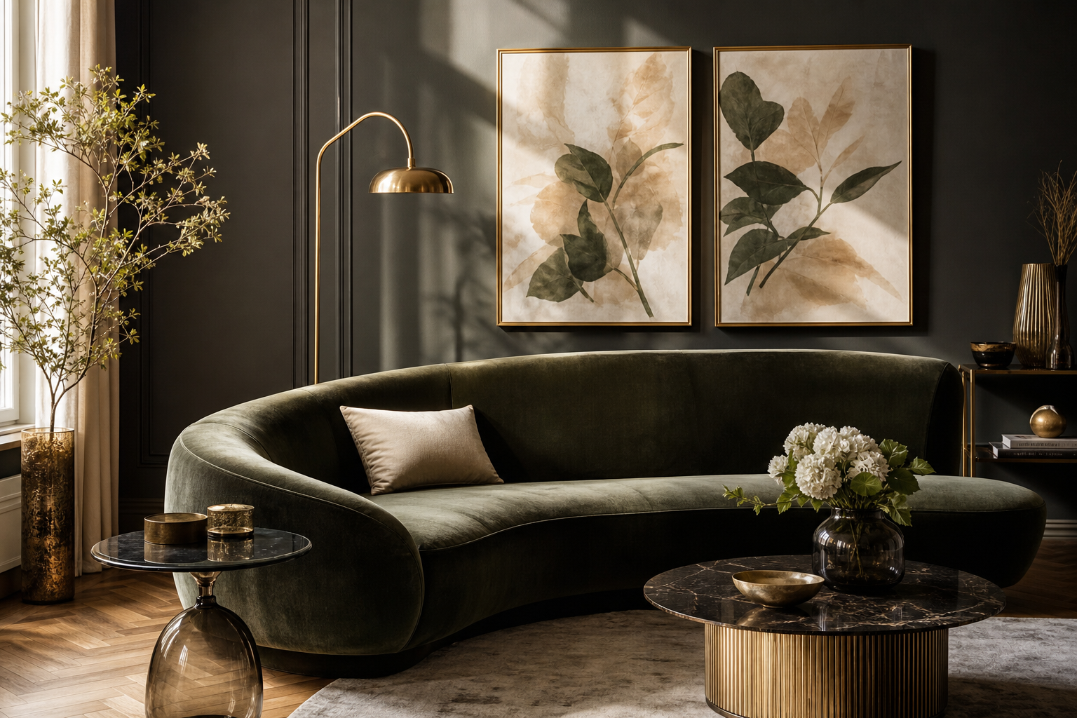 How to Style Art Deco Portraits at Home
