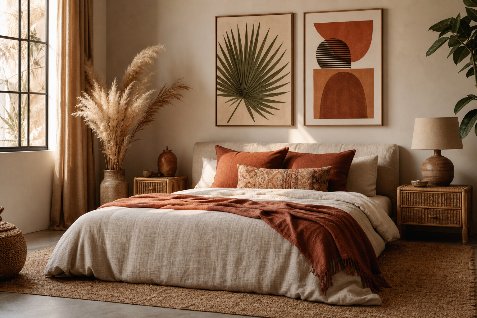 How to Style a Boho Poster Wall