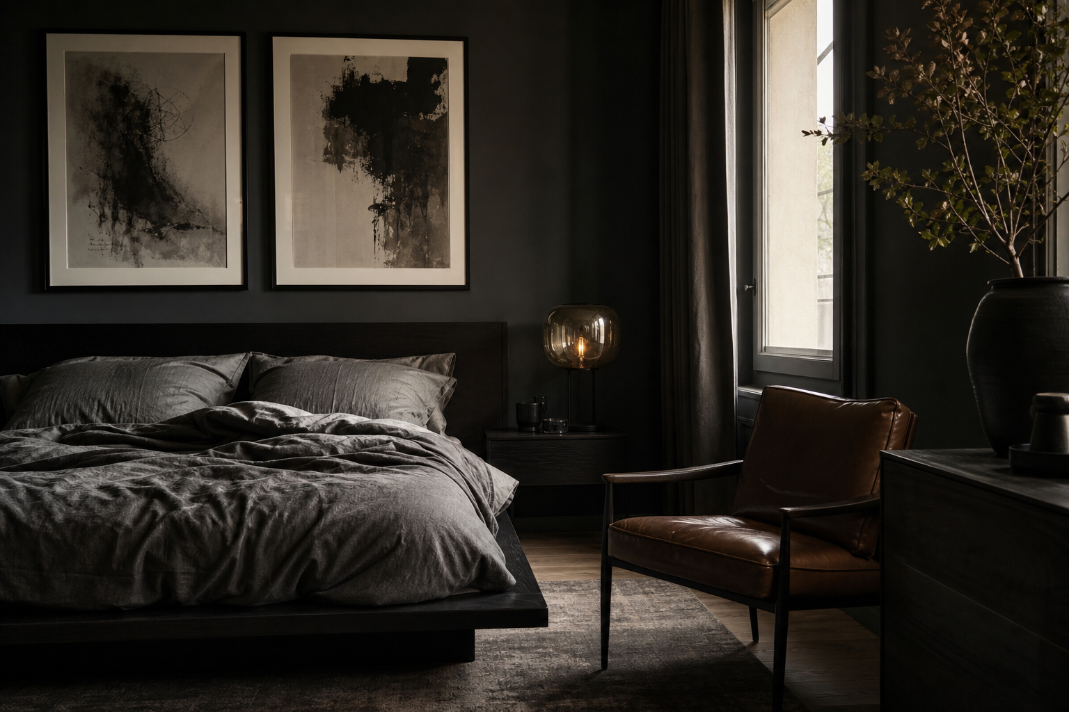 Brooding Man Posters: Dark, Dramatic Wall Art Ideas