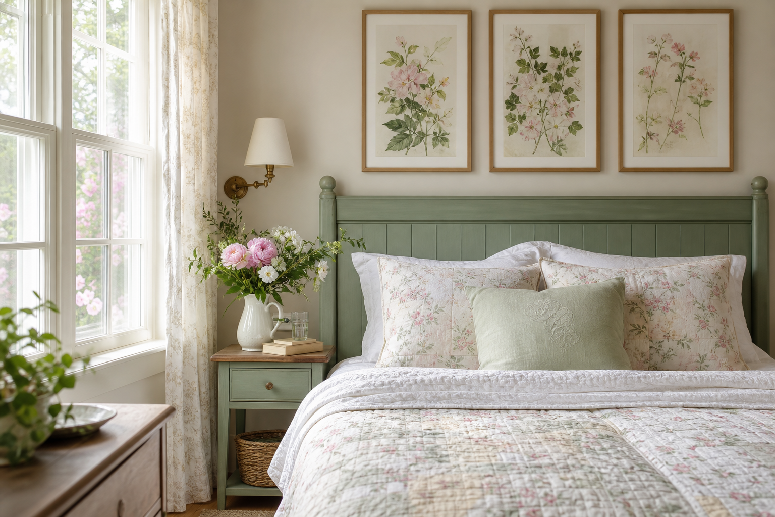 How to Style a Cottage Garden Poster Print