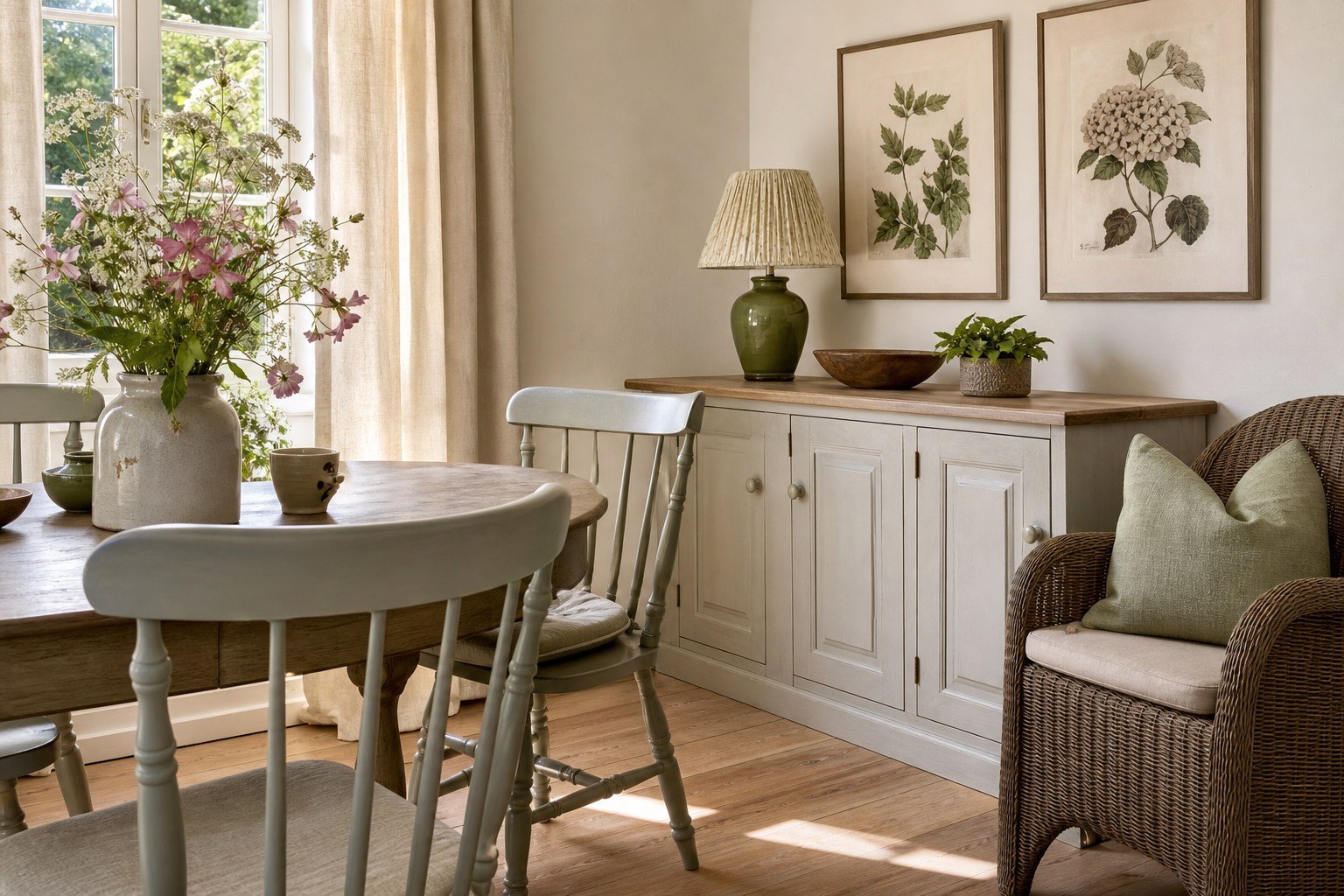 Country Cottage I: A Warm Poster Style Guide