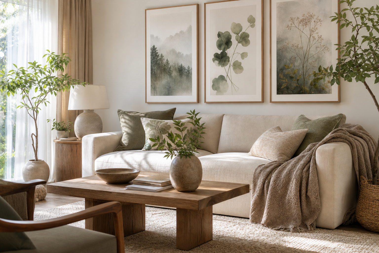 Nature in the Living Room: A Softer Way to Style