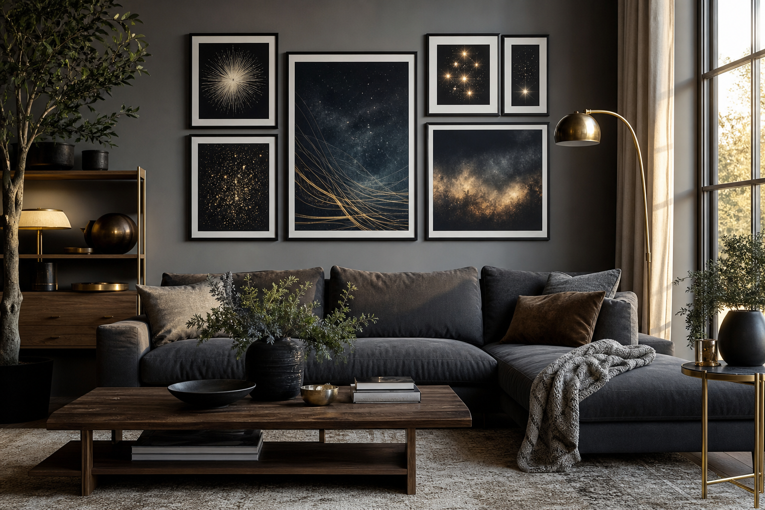 Poster Stars: How to Style Art That Shines
