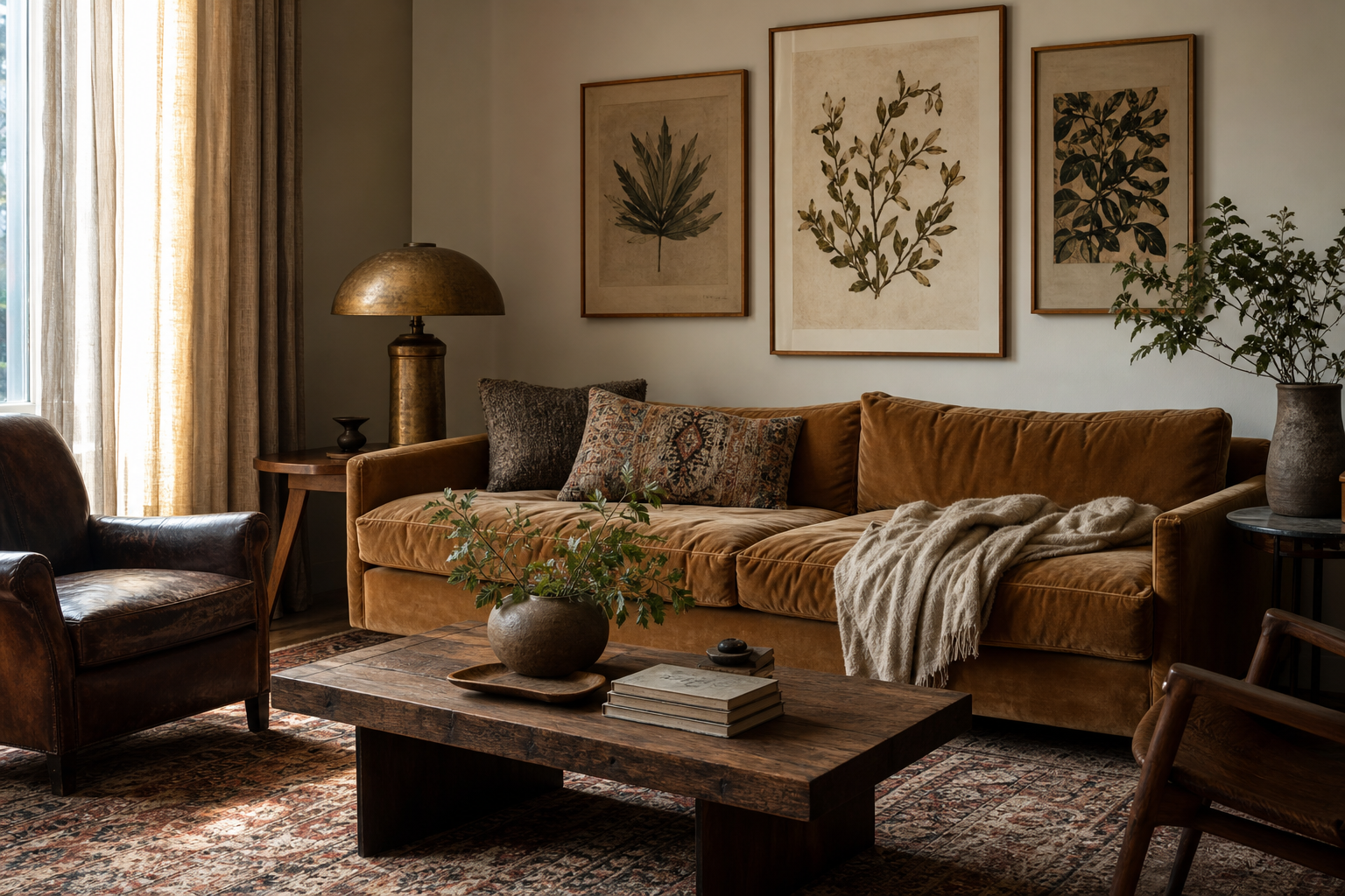 Vintage Living Room Style That Feels Collected, Not Cluttered