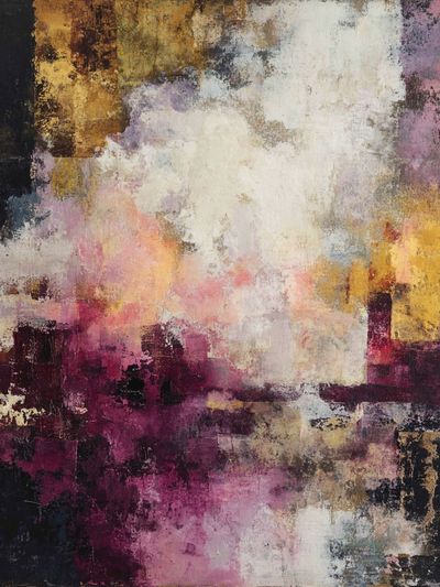 Abstract Colorful Composition Poster. poster