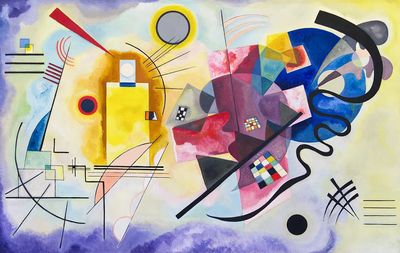 Abstract Geometric Art Poster. poster