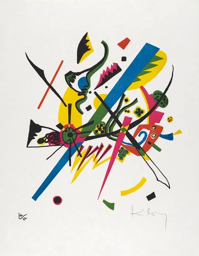 Abstract Colorful Shapes Poster. poster print