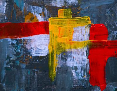 Abstract Colorful Poster. poster print