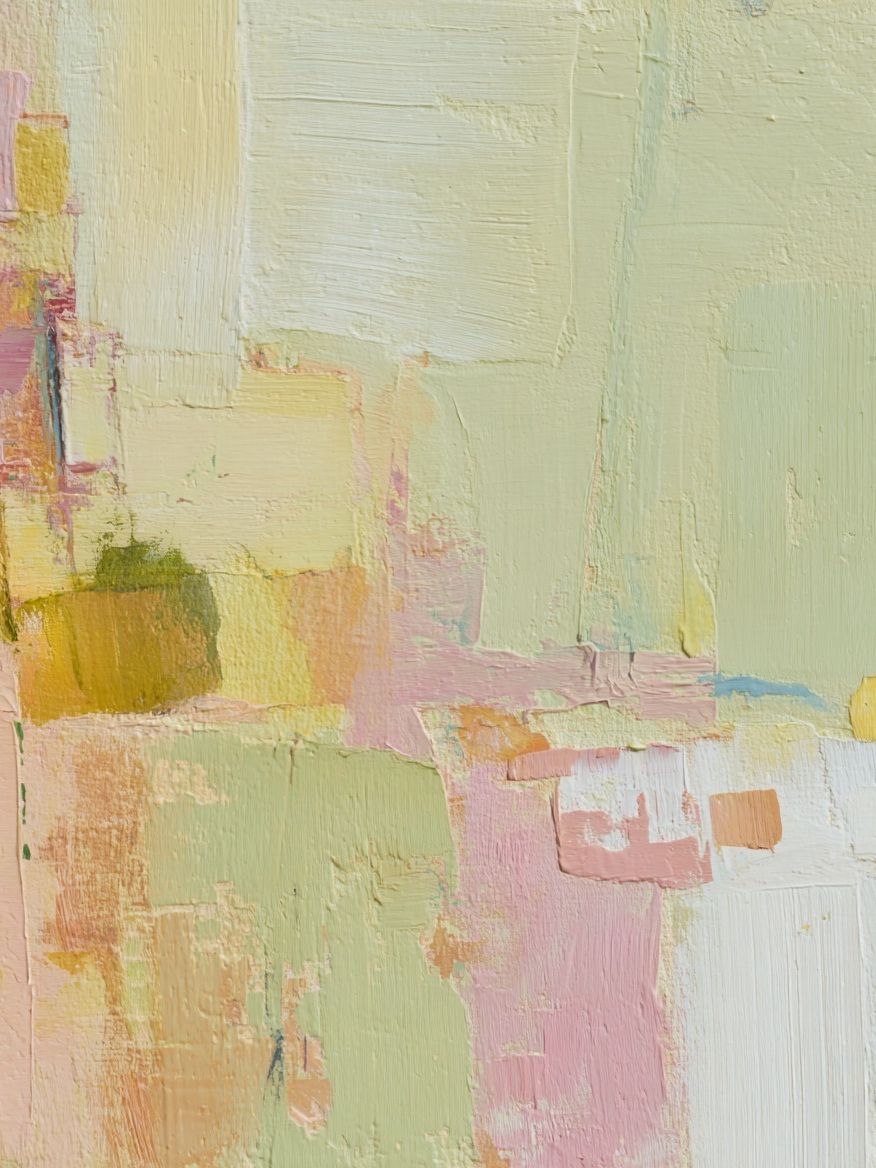 Abstract Pastel Colors Poster. poster detail