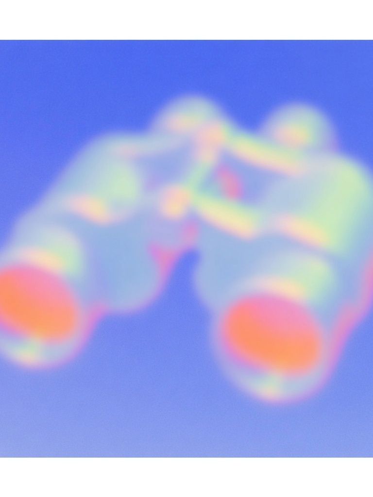 Binoculars — Abstract Print. poster detail