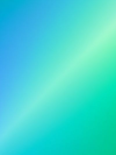 Blue Green Gradient Abstract Poster.