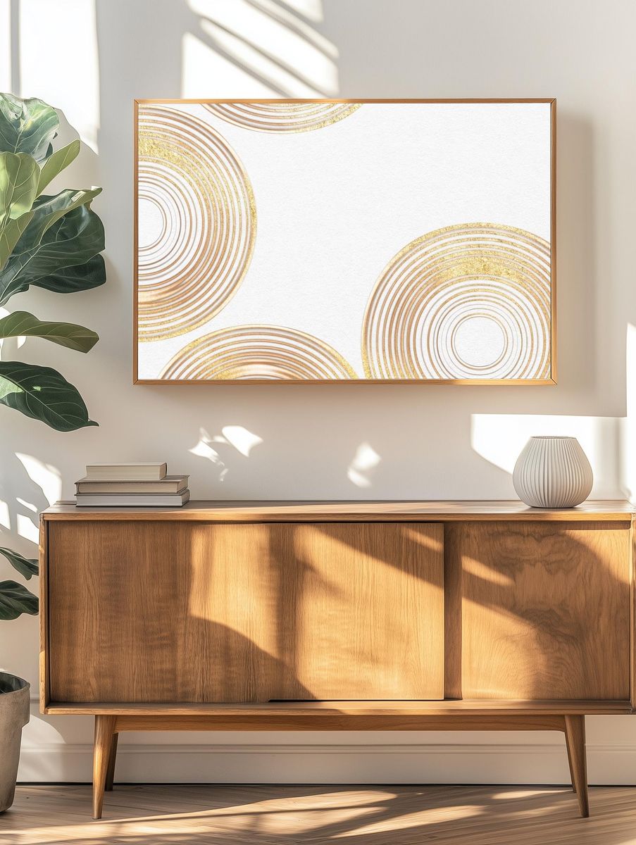 Luxury gold textured background white. — room view 3