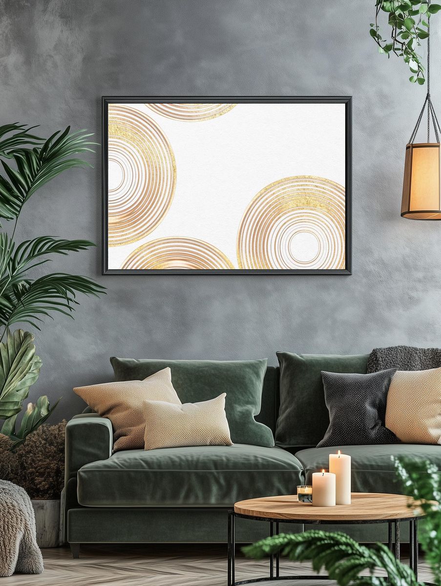 Luxury gold textured background white. — room view 4