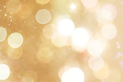 Shiny gold festive bokeh background