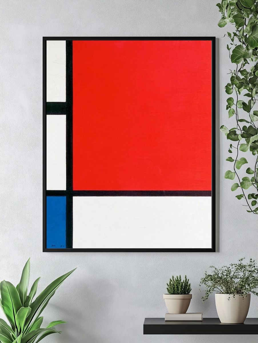 Piet Mondrian 's Composition Red. — room view 4