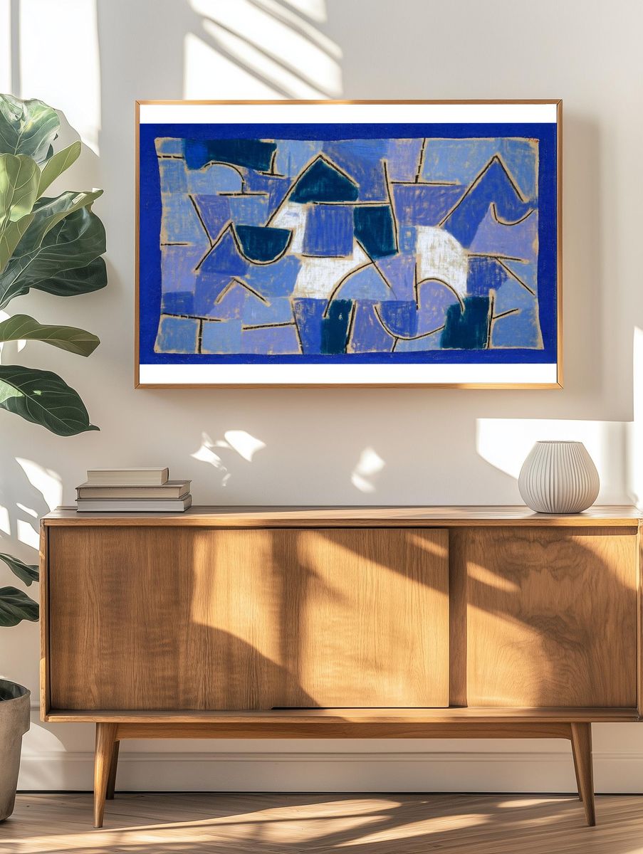 Blue night (1937) painting high. — room view 3