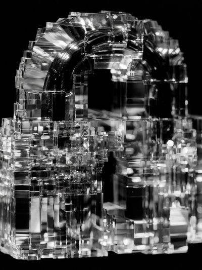 Crystal Geometric Abstract Poster. poster