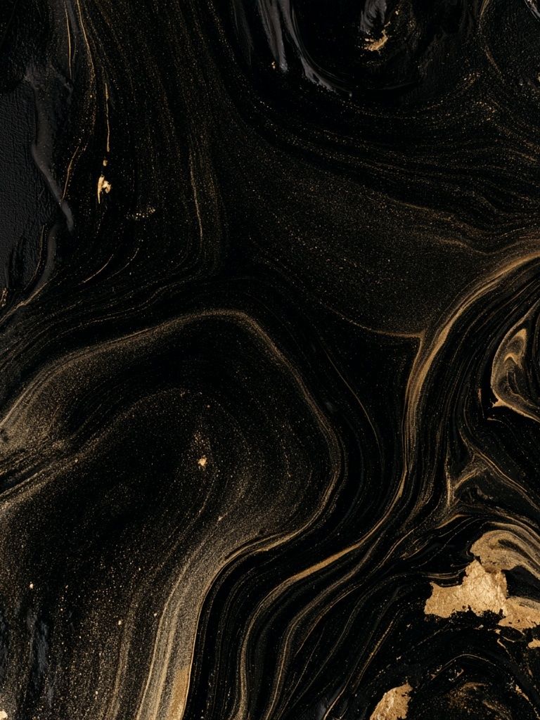 Black and Gold Marble Abstract Poster. poster — abstract art