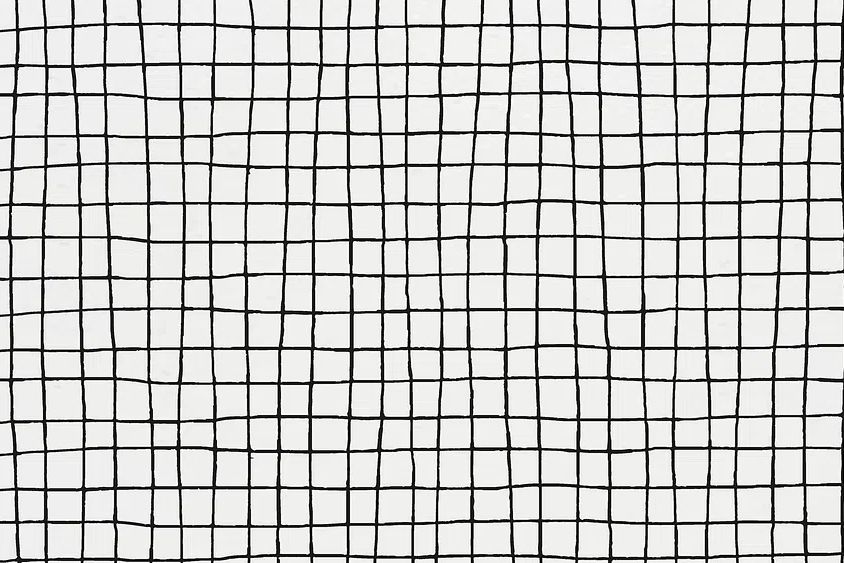 Grid desktop wallpaper, simple black. poster — abstract art