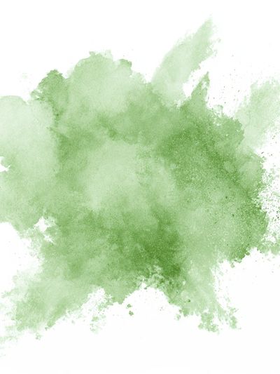 Green Watercolor Splash Poster. poster