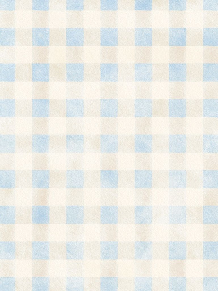 Blue Gingham Pattern Print. poster detail