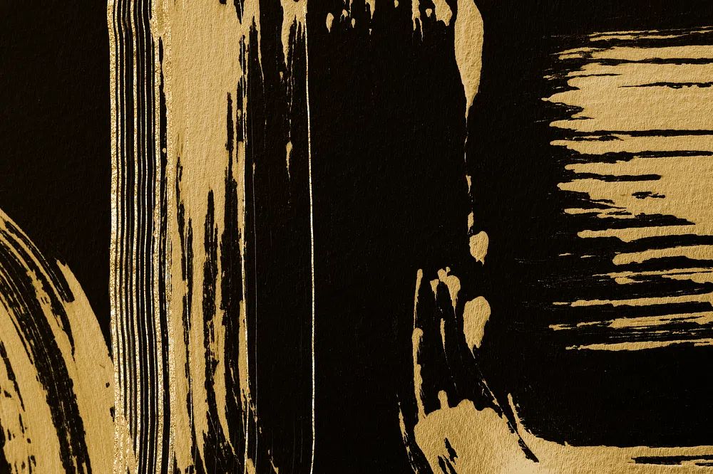 Luxury gold textured background black. poster — abstract art