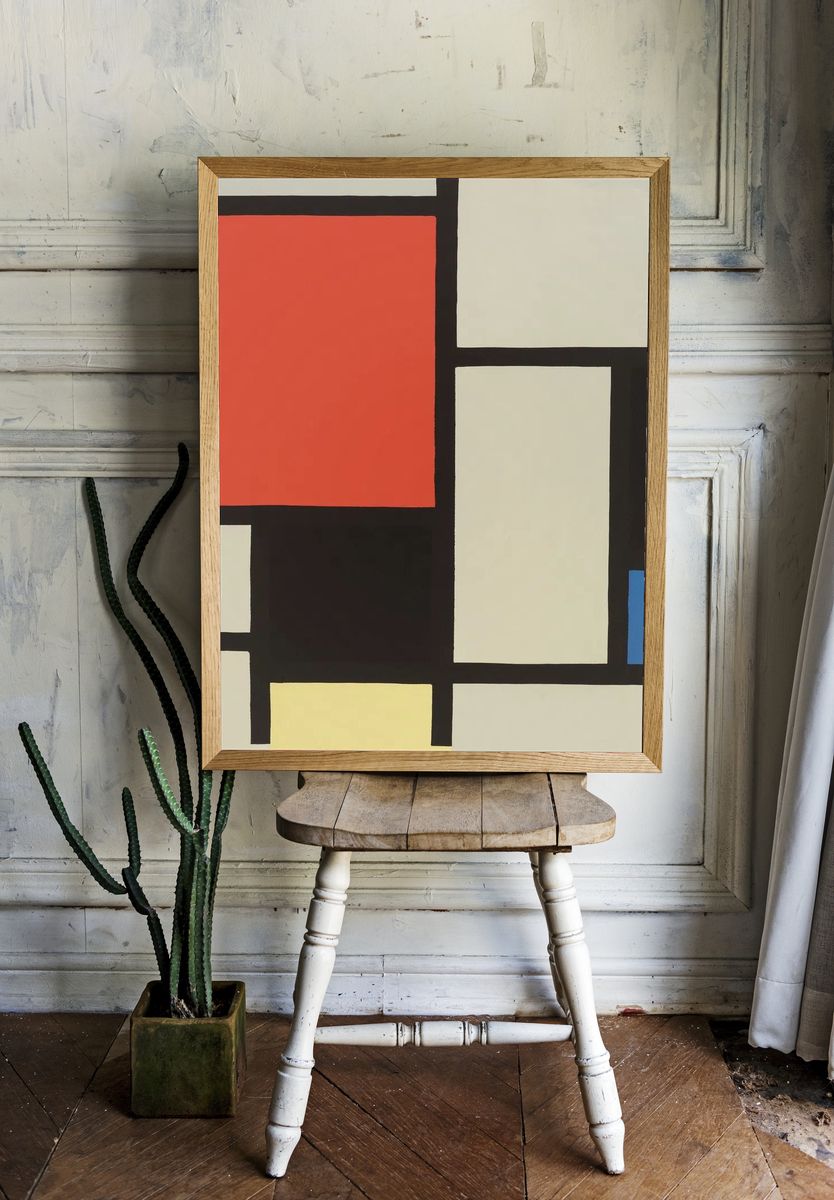 Composition (1921) print high resolution room preview