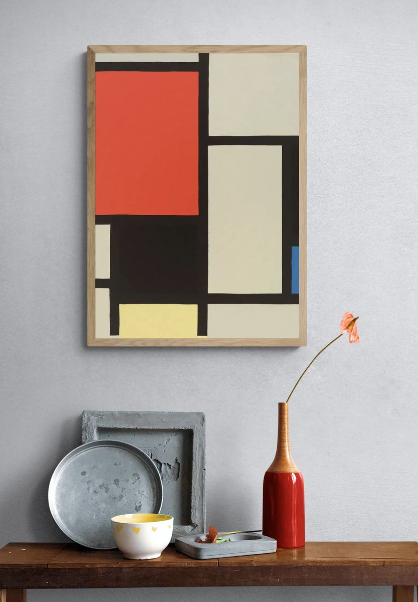 Composition (1921) print high resolution. — room view 3