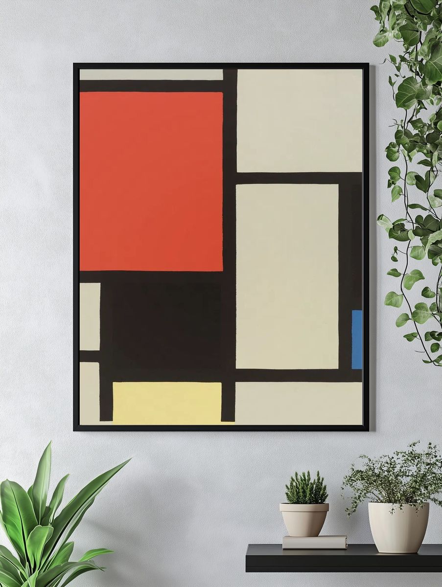 Composition (1921) print high resolution. — room view 4