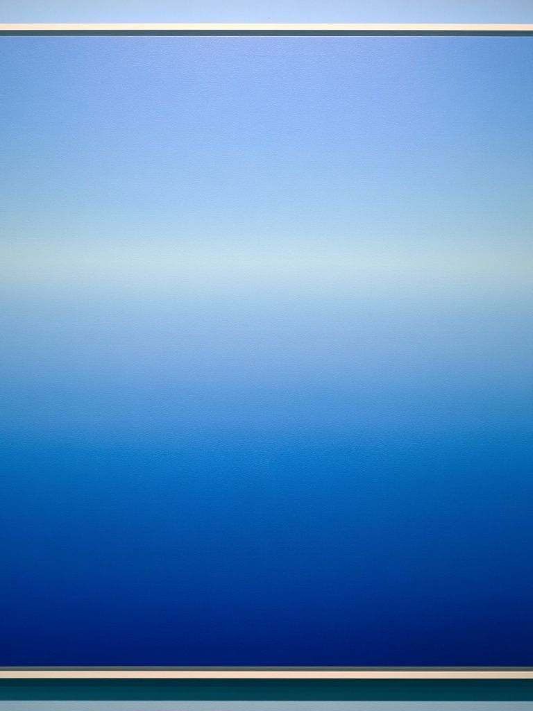 Blue Gradient Abstract Poster. poster detail