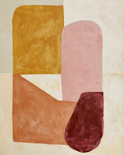 Abstract Earth Tones Poster. poster