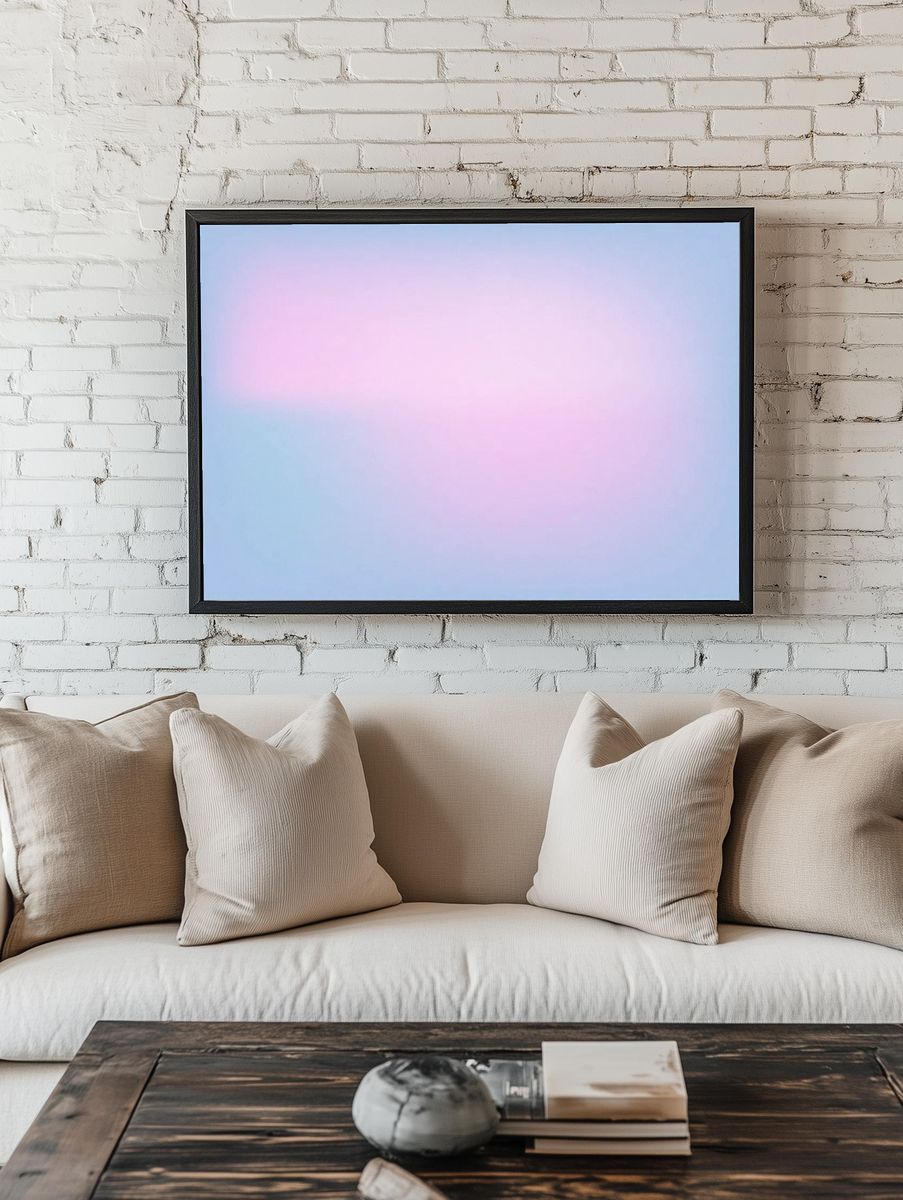 Blur gradient abstract pastel background. — room view 1