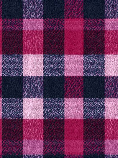 Pink Plaid Texture Poster.