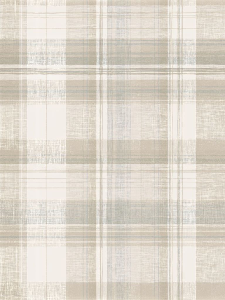 Neutral Plaid Texture Abstract Print. poster — abstract art