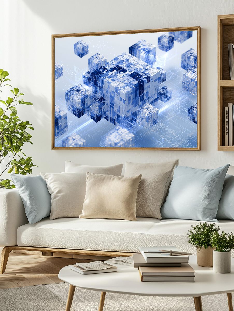 Digital Cube Network Abstract Poster. — room view 2