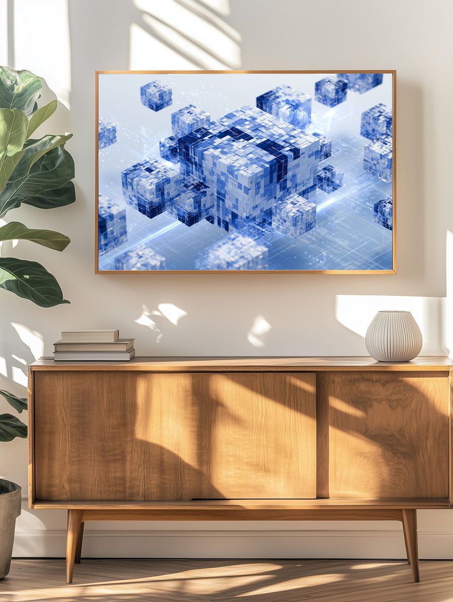 Digital Cube Network Abstract Poster. — room view 3