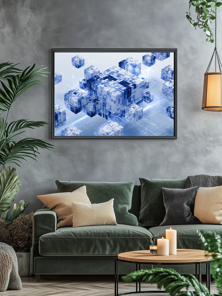 Digital Cube Network Abstract Poster. — room view 4