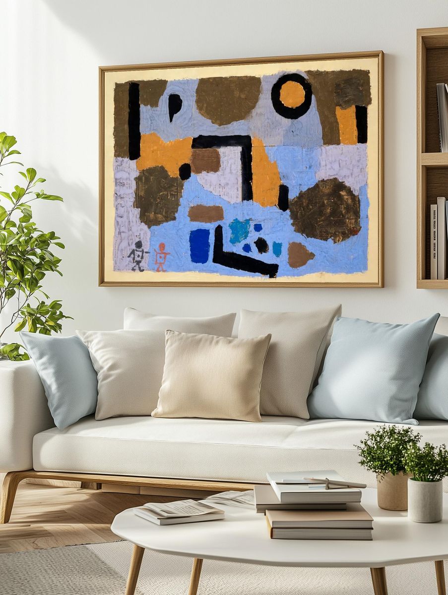 two lost ones (1938) painting. — room view 2