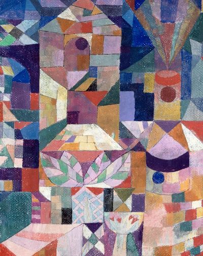 Burggarten (1919) painting high resolution