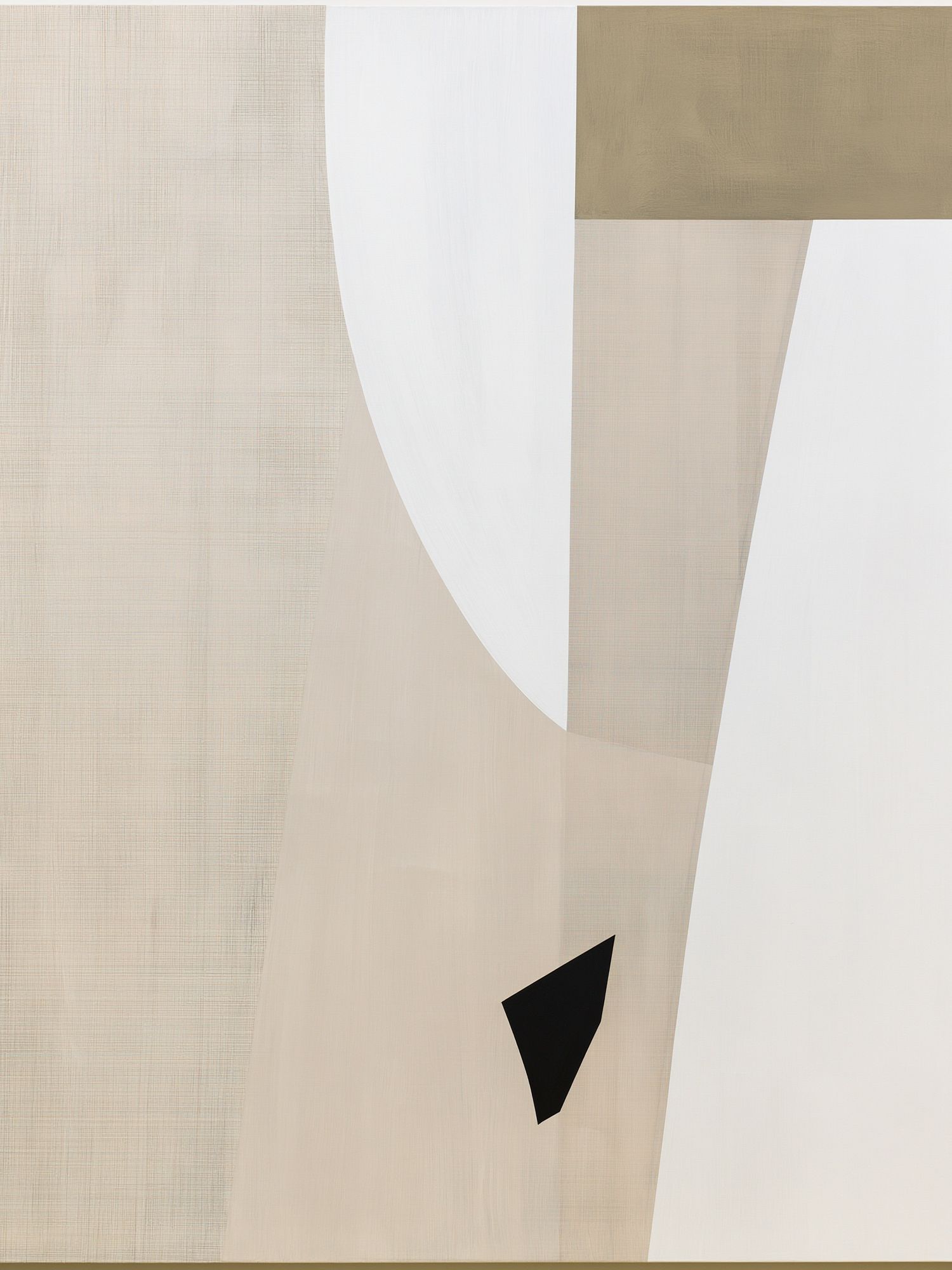 Neutral Geometric Abstract Poster. poster — abstract art