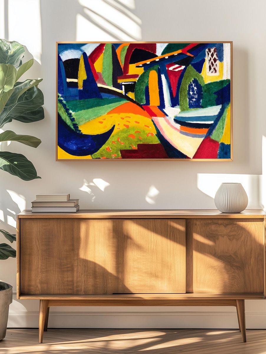 Scheherazade (1915) painting high resolution. — room view 3