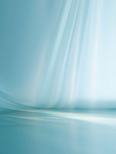 Soft Blue Light Abstract Poster. poster