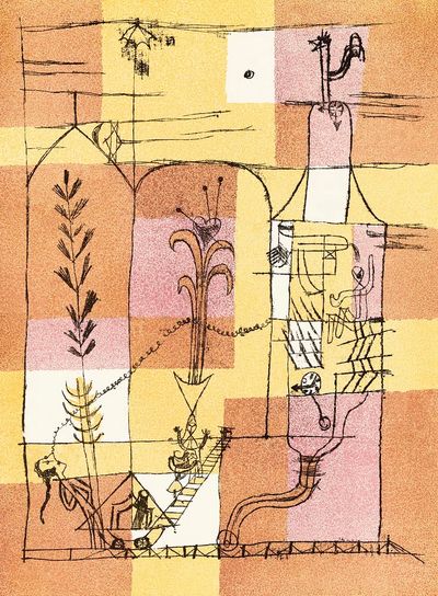 Spirit Hoffmann (1921) Paul Klee.