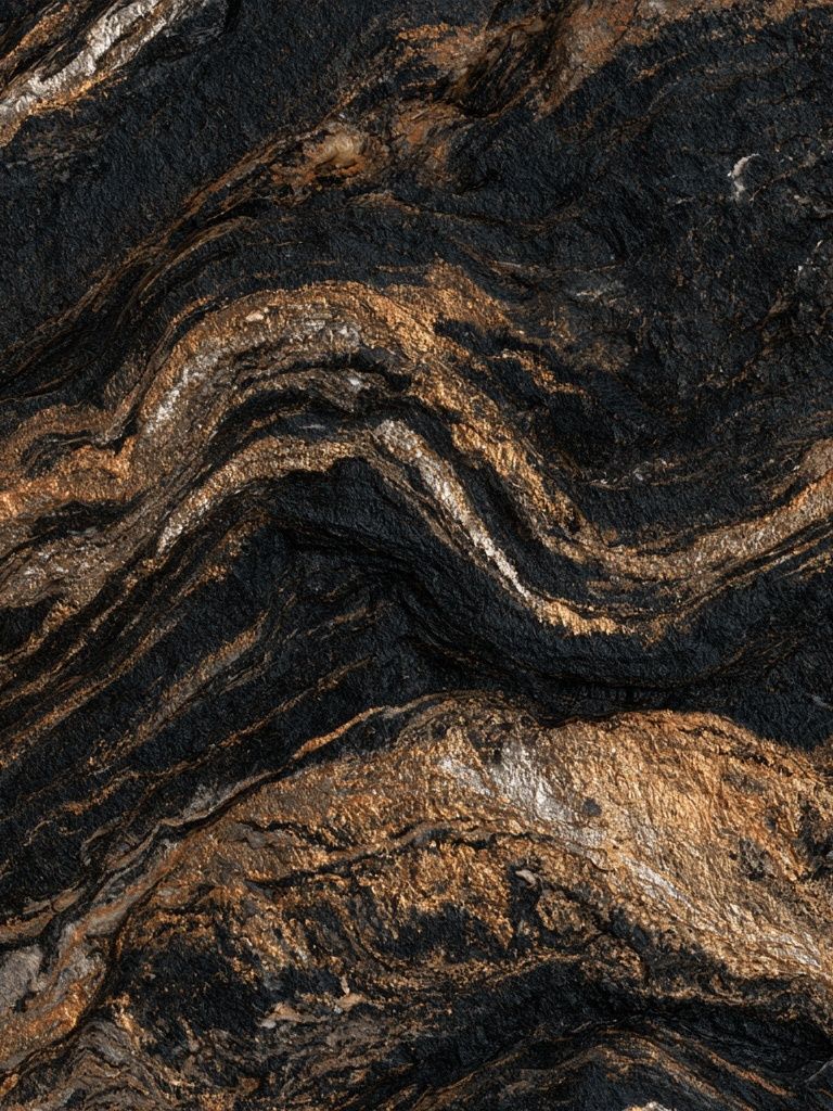 Black and Gold Marble Abstract Poster. poster — abstract art