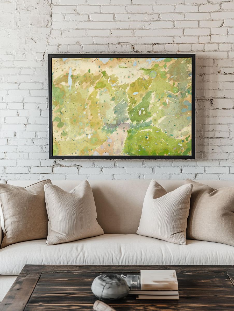 Color study Road forest (1930–1932). room preview