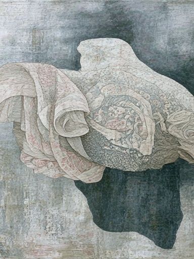 Abstract Textile Forms Poster. poster detail