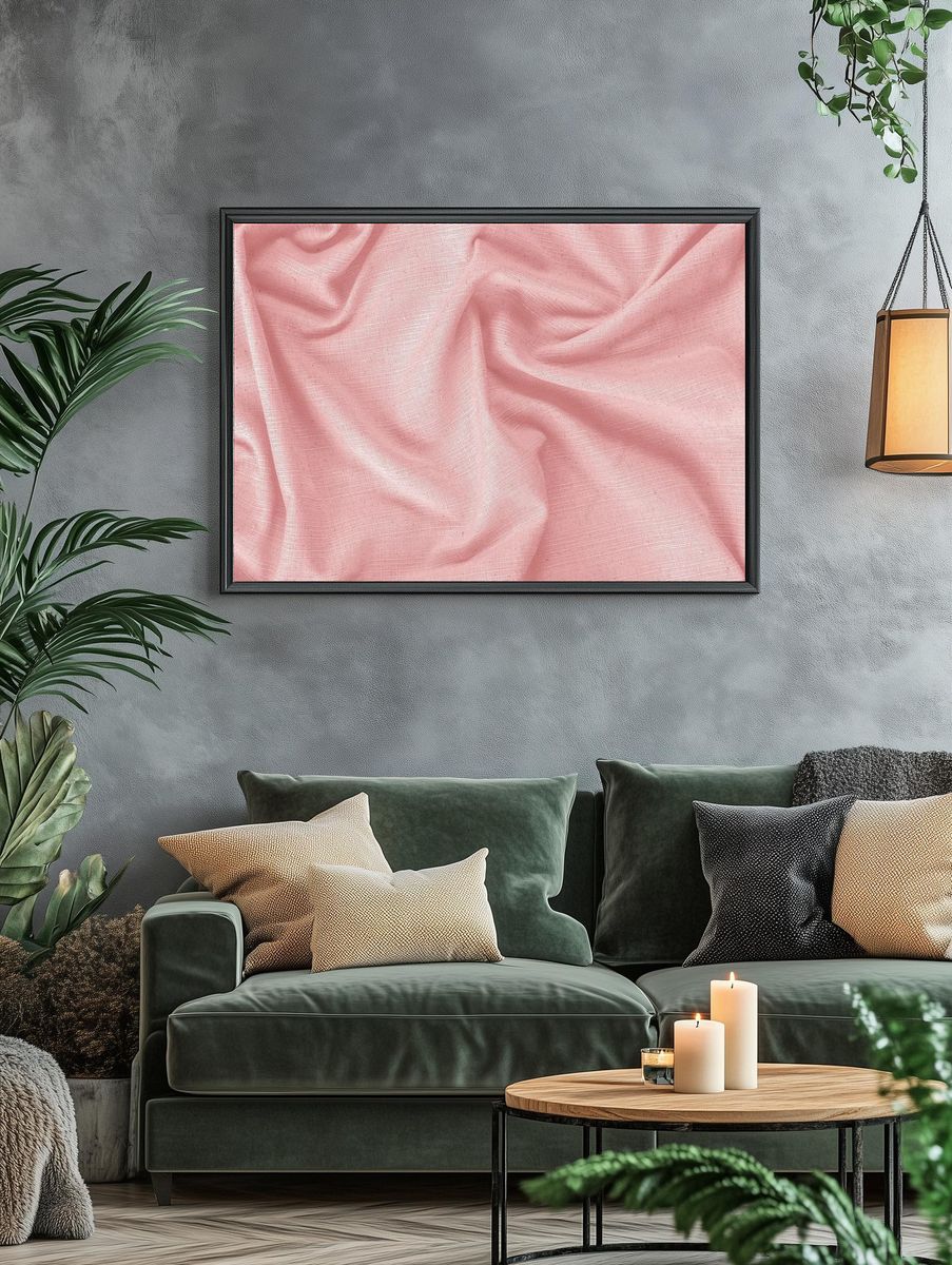 silky fabric textured background. — room view 4