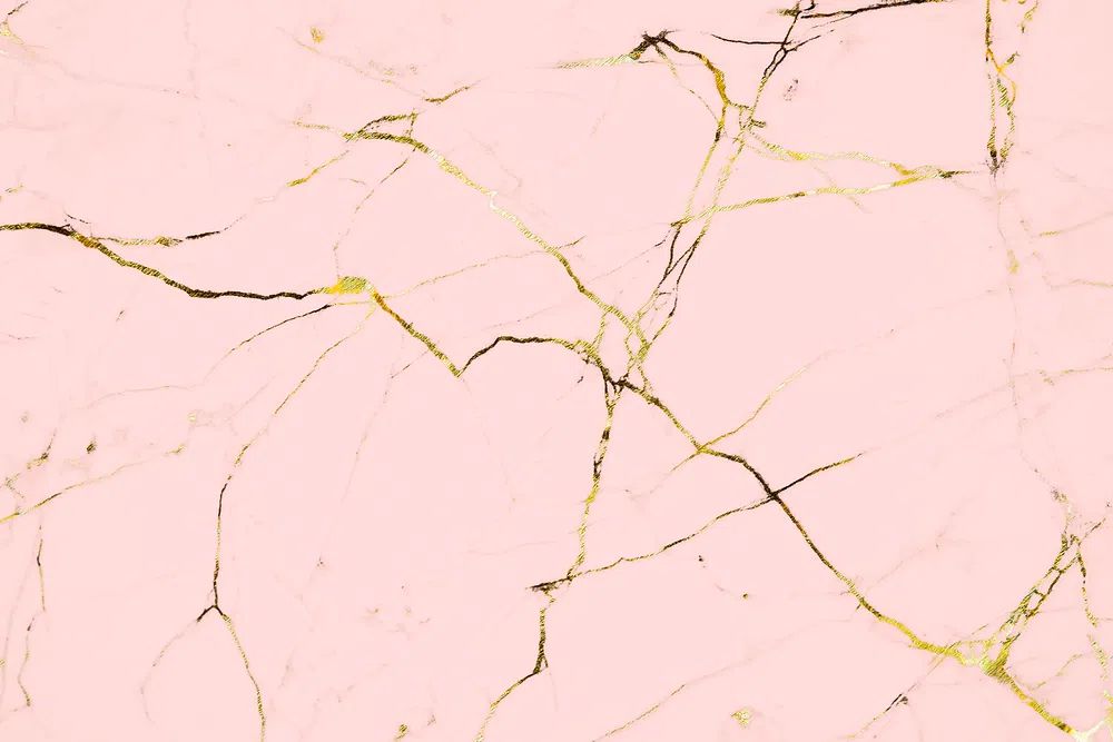 Close pink marble texture background. poster — abstract art