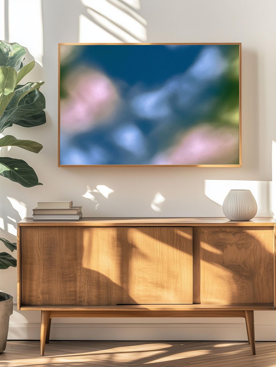 Soft Bokeh Abstract Poster. — room view 3